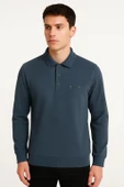 Ercan Regular Fit Polo Yaka Uzun Kol Sweatshirt - 7420 thumbnail 1