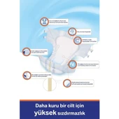 Tekstil Yüzeyli Bel Bantlı Yetişkin Hasta Bezi Large 30'Lu 2 Paket 60 Adet thumbnail 3