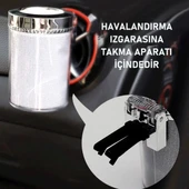 Araç İçi Oto Kokusuz Küllük RGB Işıklı Kapaklı thumbnail 4