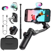 ShopyTech Smart X Pro Combo 3 Eksen Akıllı Telefon Gimbal Stabilizer (iOS & Android) thumbnail 11