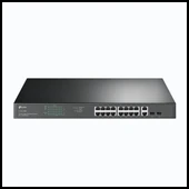 Tp-lınk Sg1218mp, 16 Port, Gigabit, Poe 250w, 2 Port Gigabit Combo Sfp, Rackmount, Yönetilemez, Switch thumbnail 1