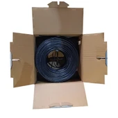 Powergate Cat6-out-cca, Outdoor (dış Mekan), Polietilen, 23awg 0.57mm, Utp, Cat6, Cca Kablo, 305m, Siyah thumbnail 3