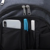 Plm Lidya 13"  Notebook Füme Sırt Çanta thumbnail 6