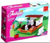 Ausini  Parça Fashion Girls Tavşan Evi thumbnail 1