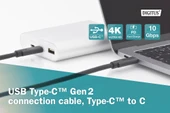 Digitus Ak-300139-010-s 1m Usb Tip-c E/e Gen2,5a, thumbnail 4