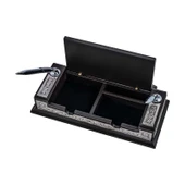 Gümüş Çiçek Desenli Besmele Masa Üstü Kalemlik thumbnail 4