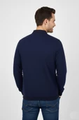 Erkek Polo Yaka Cepli Selanik Sweatshirt Regular Kalıp BGL-ST04923 thumbnail 9