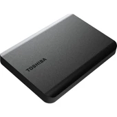 Toshıba Hdtb510ek3aa, Canvio Basic, 1tb, 2.5" Usb 3.2, Taşınabilir, Harici Hdd, (black) thumbnail 2