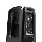 Mıcrolab M63, 120w, Taşınabilir, Bt/usb/aux/tf/tws, Rgb Işıklı, Batarya, 2adet Uhf Mikrofon, Karaoke/parti, Bluetooth Sp thumbnail 4