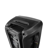 Mıcrolab M63, 120w, Taşınabilir, Bt/usb/aux/tf/tws, Rgb Işıklı, Batarya, 2adet Uhf Mikrofon, Karaoke/parti, Bluetooth Sp thumbnail 5