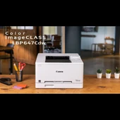 Canon  İ-sensys Lbp647cdw,  Wifi, Lan, Duplex, Renkli Lazer, Yazıcı (dakikada 25  Sayfa) Orijinal Tonerli thumbnail 2