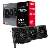 Asus Geforce Prıme-rx9070xt-o16g 16gb Gddr6 256bıt 1xhdmı 3xdp Ekran Kartı thumbnail 1