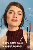 FLORMAR Waterproof Lipliner - Suya Dayanıklı Dudak Kalemi No:243 Hot Cocoa 1.14 g 8690604567584 thumbnail 6