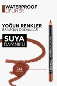 FLORMAR Waterproof Lipliner - Suya Dayanıklı Dudak Kalemi No:243 Hot Cocoa 1.14 g 8690604567584 thumbnail 5
