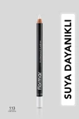 FLORMAR Suya Dayanıklı Mat Göz Kalemi (BEYAZ) - Waterproof Eyeliner - 113 Pure White - 8690604109135 thumbnail 1