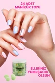 Argan Cure Argan ve Badem Yağlı Manikür Nem Bombası 24'lü Paket Yeşil thumbnail 2