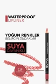 FLORMAR Suya Dayanıklı Dudak Kalemi (PEMBE) - Waterproof Lipliner - 229 Tender Cream - 8690604111299 thumbnail 6