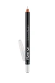 FLORMAR Suya Dayanıklı Mat Göz Kalemi (BEYAZ) - Waterproof Eyeliner - 113 Pure White - 8690604109135 thumbnail 2