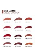 FLORMAR Kadife Dokulu Likit Mat Ruj - Silk Matte Liquid Lipstick - 005 AUTUMN TIMBER - 8690604397341 thumbnail 5