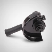 Matkap Uyumlu Siyah 115 mm Sert Plastik Çok Amaçlı Taşlama Disk Aparatı Seti Sunta Testeresi thumbnail 5