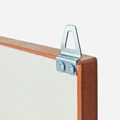 Üçgen Çerçeve Askısı Eğri Bombeli Duvar Tablo Askı Asma Halka Kanca -10 Adet thumbnail 5