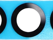 SAMSUNG  Galaxy Z Fold 6 Arka Kamera Lens Camı Değiştirme Kiti, Telefon Yapışkanlı F956, Lens Camı Onarım thumbnail 3