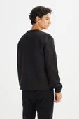 Regular Fit Normal Kesim Bisikler Yaka Sweatshirt Lee thumbnail 3