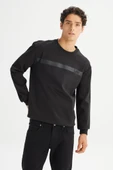 Regular Fit Normal Kesim Bisikler Yaka Sweatshirt Lee thumbnail 1