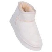 Skuaıter Rida Bej Kadın İçi Kürklü Düz Bot thumbnail 1