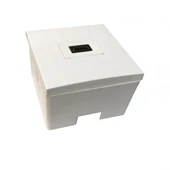 Hdmı duvar tipi sıva üstü kasalı hdmi priz 8.5*8.5*5 cm ölçülerinde thumbnail 1