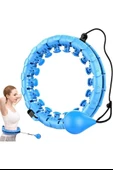 Akıllı Hulahop Çemberi Mavi – Ayarlanabilir Masajlı Egzersiz Çemberi thumbnail 2