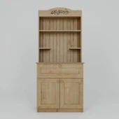 Lucas 2 Kapaklı Çekmeceli Kahve Köşesi ve Çok Amaçlı Mutfak Dolabı - Safir Meşe thumbnail 6