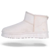 Skuaıter Rida Bej Kadın İçi Kürklü Düz Bot thumbnail 3