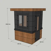 MANDU Ahşap Güvenlik Kulübesi (Güvenlik Kabini) thumbnail 8