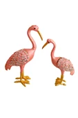 taru pasaj "Kristal Taş İşlemeli Metal Flamingo Ailesi - Şık ve Dekoratif Ürün" thumbnail 6