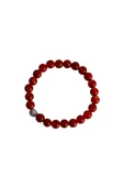 taru pasaj Kırmızı Akik Doğal Taş Bileklik – Enerji Dengeleyici, Şık ve Özgün Tasarım - 2