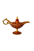 taru pasaj Dekoratif Alaaddin Sihirli Lambası - Vintage Tasarım, 13x8.5 cm thumbnail 1