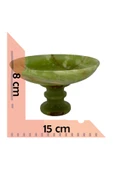 taru pasaj El Yapımı Dekoratif Oniks Doğal Taş Ayaklı Çanak | Şık Dekor & Özel Hediye thumbnail 2