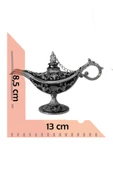 taru pasaj Dekoratif Alaaddin Sihirli Lambası - Vintage Tasarım, 13x8.5 cm thumbnail 4