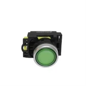 Eurowest Işıklı Buton Yeşil Led 220V 22MM 1NO ( 5 ADET ) thumbnail 2