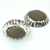 Paslanmaz Çelik Metal Kek Kalıbı - 6 Adet thumbnail 2