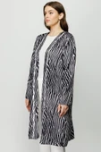 4229 GİLDA ZEBRA DESEN İKİLİ UZUN TUNİK thumbnail 4