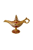 taru pasaj Dekoratif Alaaddin Sihirli Lambası - Vintage Tasarım, 13x8.5 cm thumbnail 1