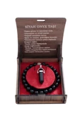 taru pasaj "Siyah Oniks Bileklik ve Kolye Seti – 8 mm Doğal Taş Şıklığı, Hediye Kutusunda" - 1