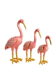 taru pasaj "Kristal Taş İşlemeli Metal Flamingo Ailesi - Şık ve Dekoratif Ürün" thumbnail 2