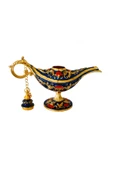 taru pasaj Dekoratif Alaaddin Sihirli Lambası - Vintage Tasarım, 13x8.5 cm thumbnail 2