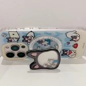 E2M MAGSAFE TELEFON TUTUCU STAND BARDAK BEYAZ thumbnail 2