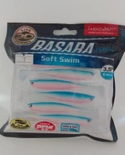 LUCKY  JOHN  BASARA 3D SOFT  SWİM  3.5'' (8.89 CM ) PG05 6P SİLİKON  YEM thumbnail 4