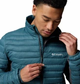 Columbia Powder Pass™ Hybrid Jacket Mavi Erkek Outdoor Mont WO3495-429 thumbnail 4