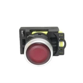 Eurowest Işıklı Buton Kırmızı Led 24V ( 5 ADET ) thumbnail 2